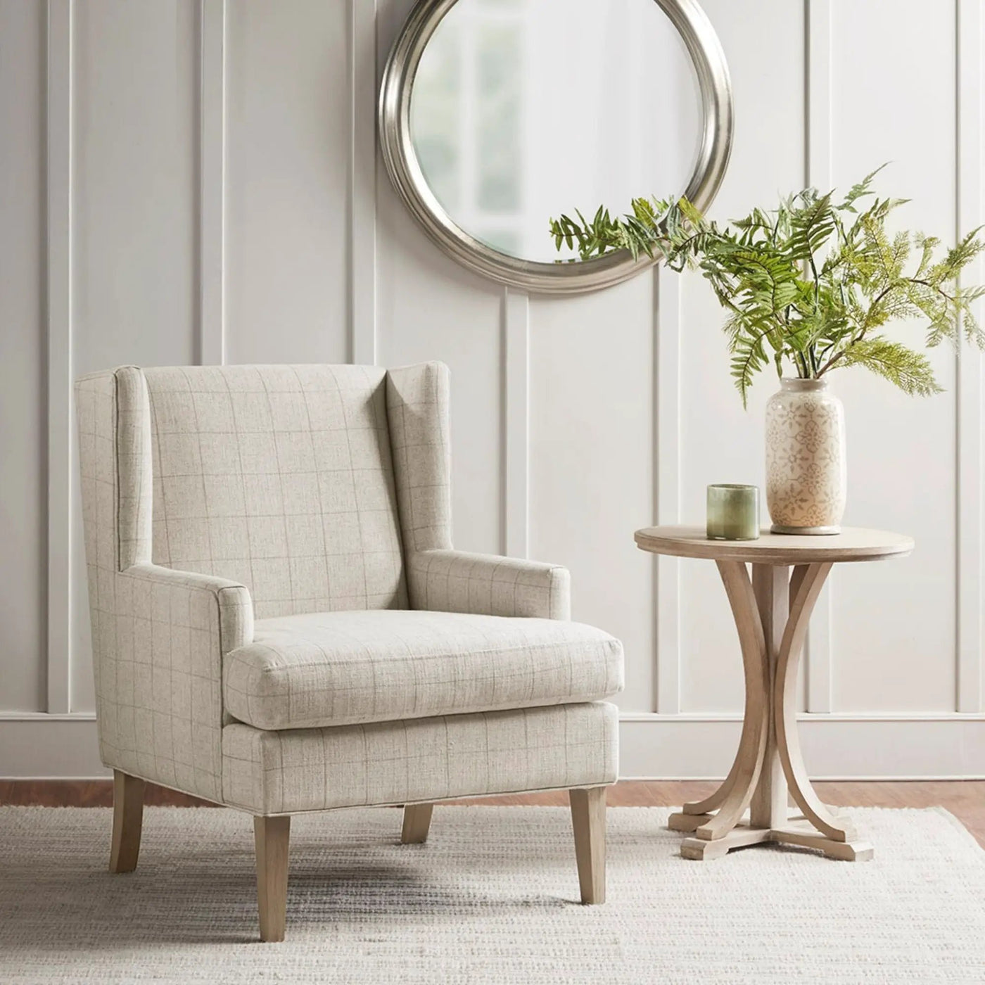 Fancy Design, Farmhouse Accent Chair by HouseOfZazla