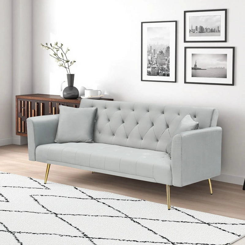Convertible Double Folding Living Room Sofa Bed by Unique Piece Furniture