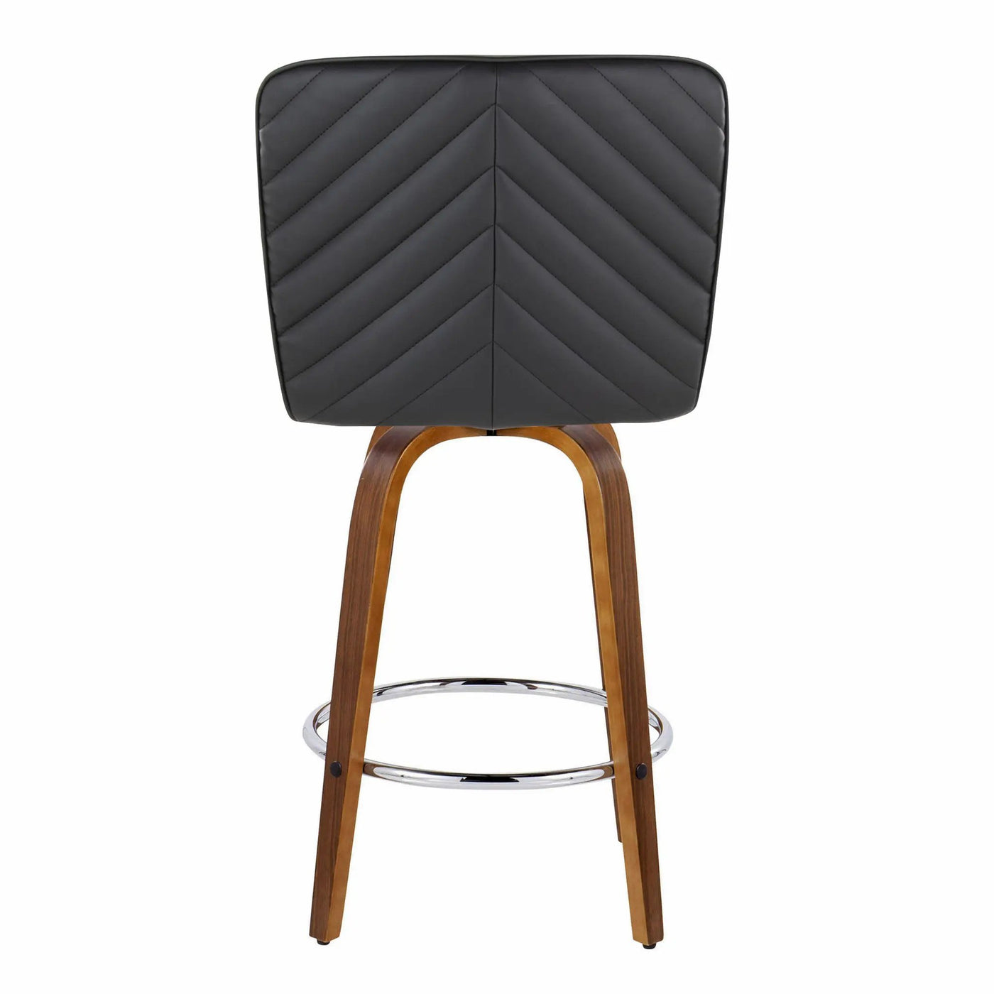 26" Contemporary Fixed-Height Counter Stool with Swivel by HouseOfZazla