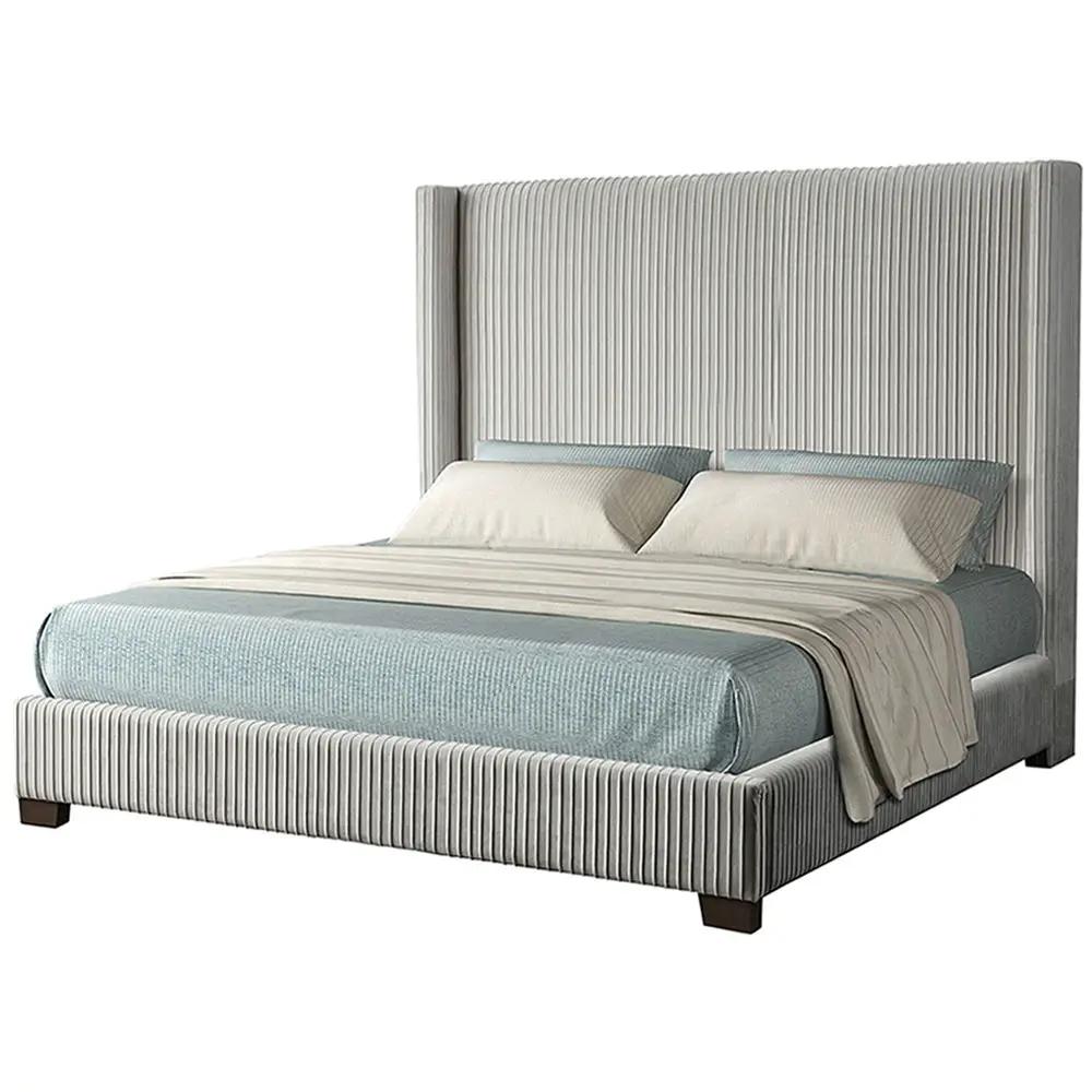 Upholstered Bed, Space-Saving Design by HouseOfZazla