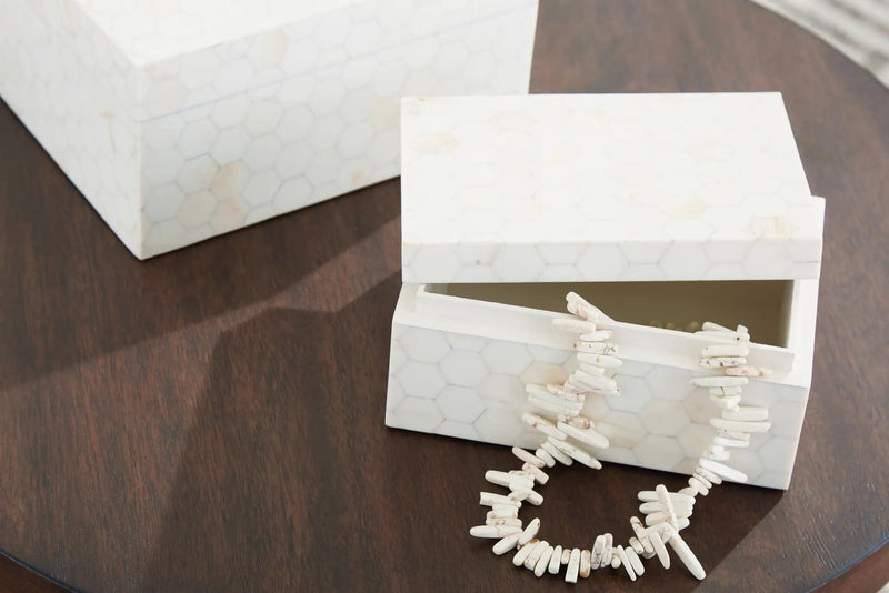 Aldenburg - Box Set (Set of 2) - Cream by Unique Piece Furniture