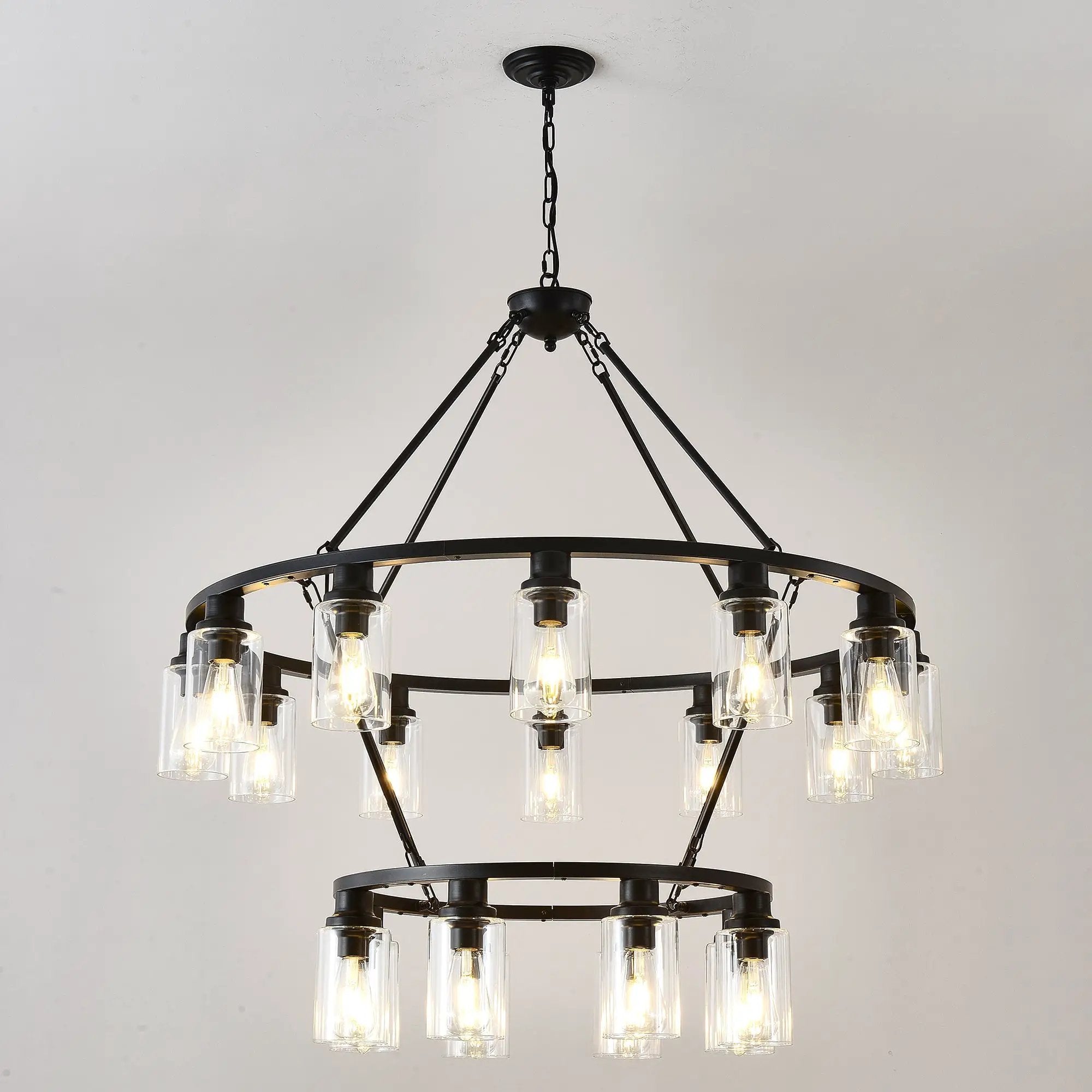 20-Light 2 Tier Chandelier by HouseOfZazla