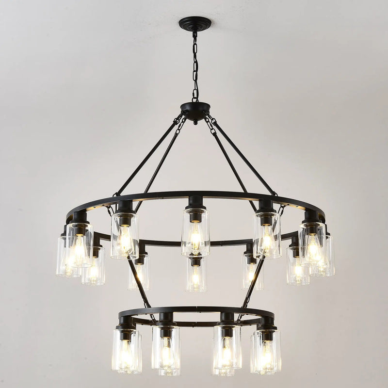 20-Light 2 Tier Chandelier by HouseOfZazla