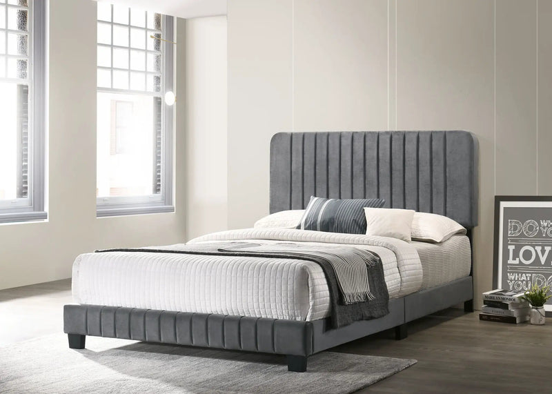 Channel Tufted Bed by Unique Piece Furniture
