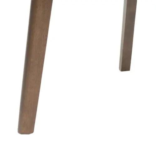 Mid-Century Modern Round Wooden Bar Table – 42" High Bar Table with Tapered Legs by HouseOfZazla