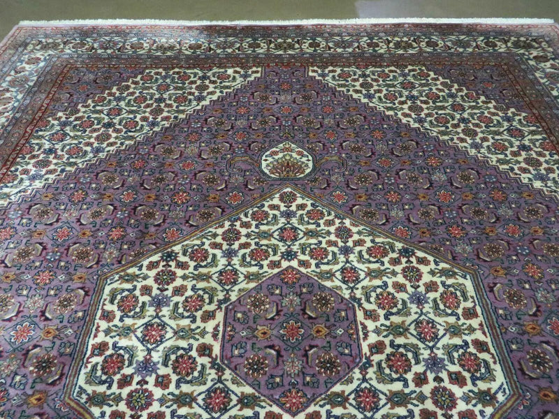 8' X 10' Vintage Fine Handmade India Wool Rug Hand Knotted Carpet Detailed Nice by Jewel Rugs