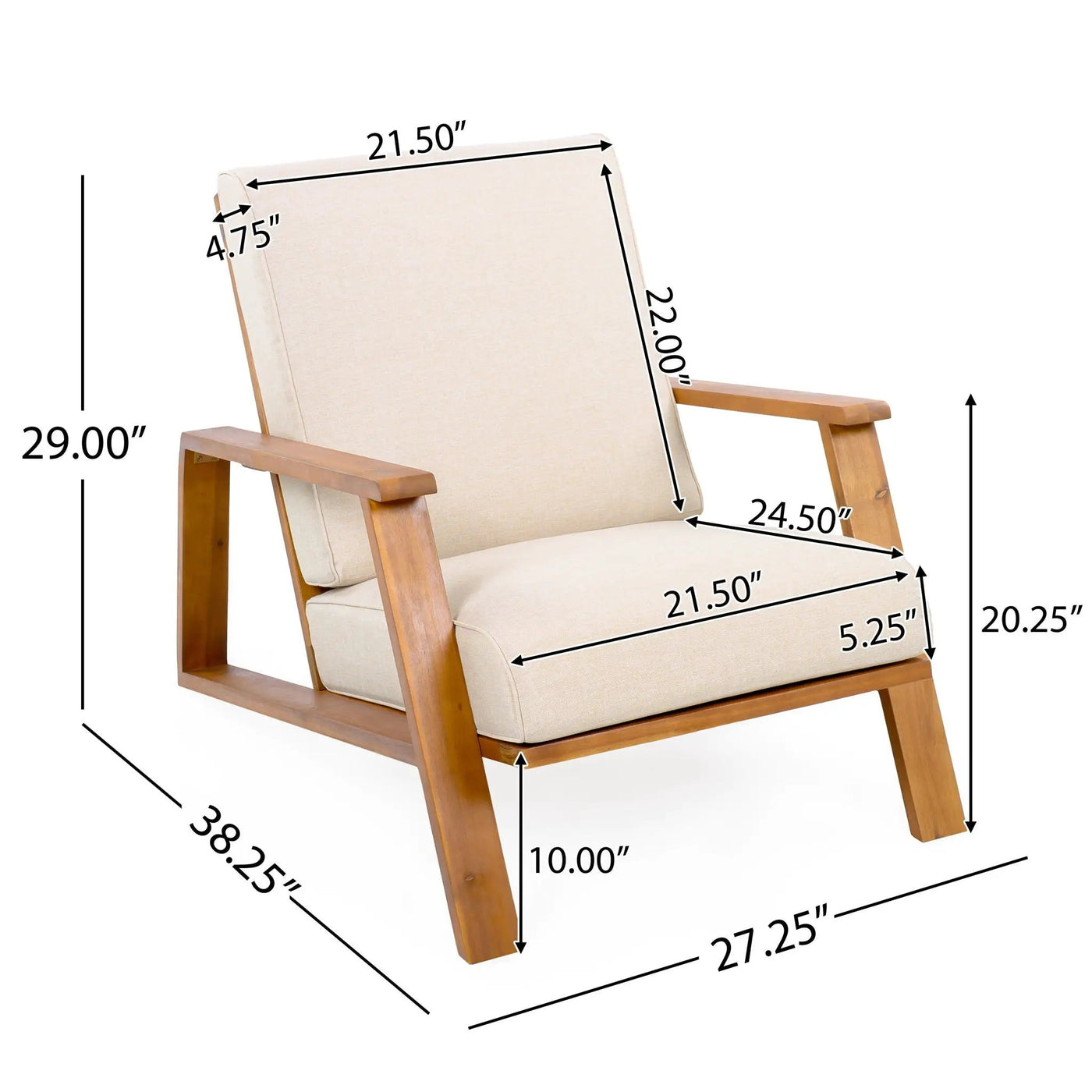 Outdoor Patio Lounge Chair by HouseOfZazla
