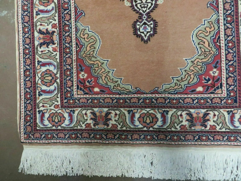 3' X 4' Vintage Handmade Turkish Kayseri Wool Cotton Rug Carpet Camel Hair Nice by Jewel Rugs
