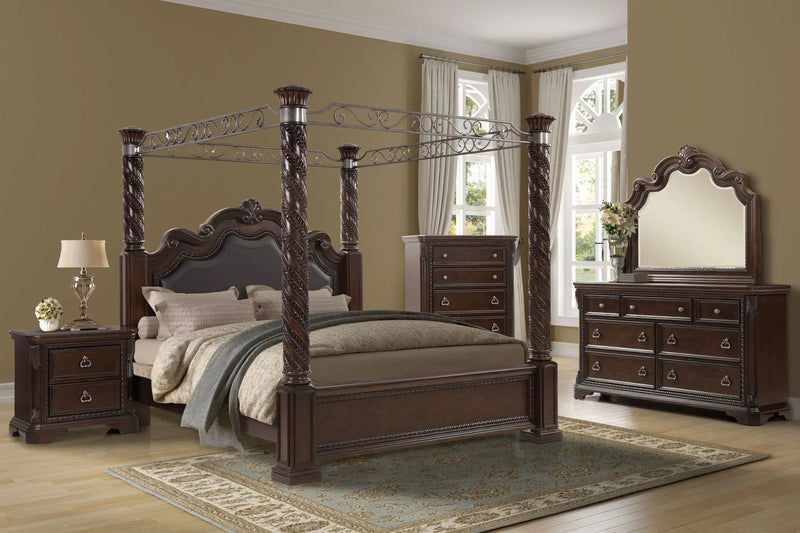 Ornate Mirror - Mahogany by Unique Piece Furniture