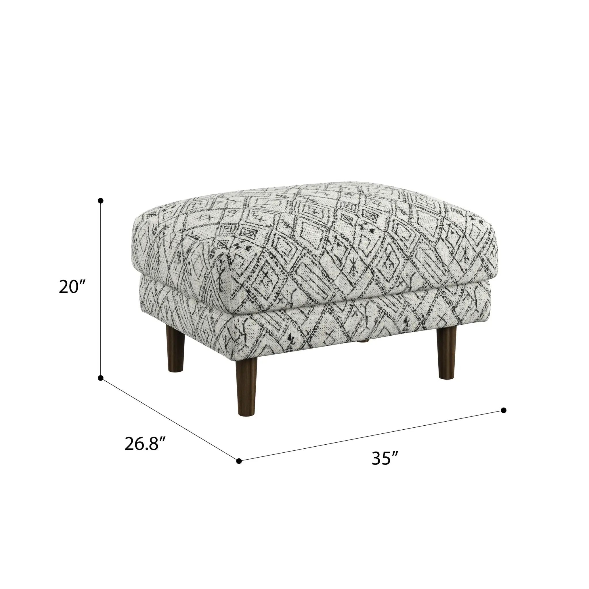 Abstract Ottoman - Black