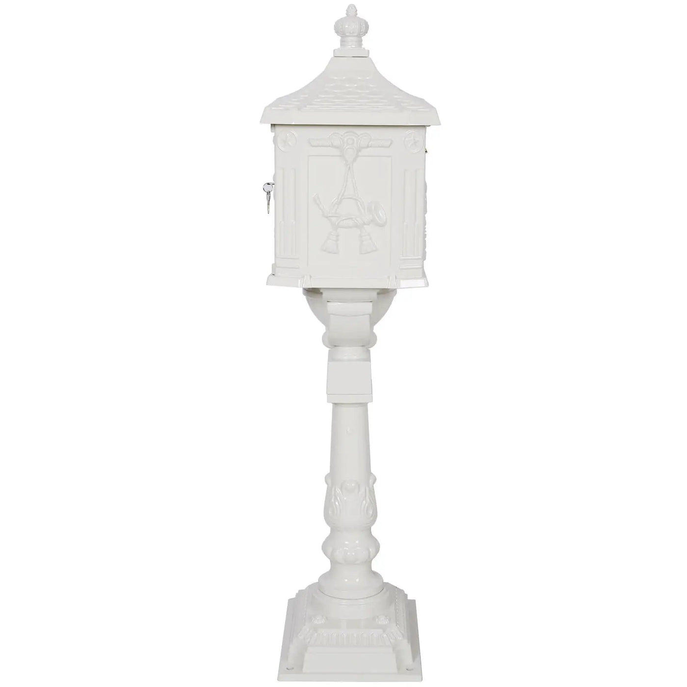Cast Aluminum Mail Box, Postal Box, Mailbox by HouseOfZazla
