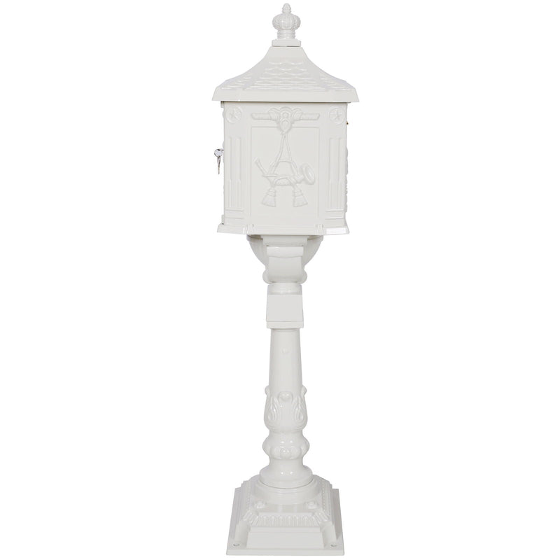 Cast Aluminum Mail Box, Postal Box, Mailbox by HouseOfZazla
