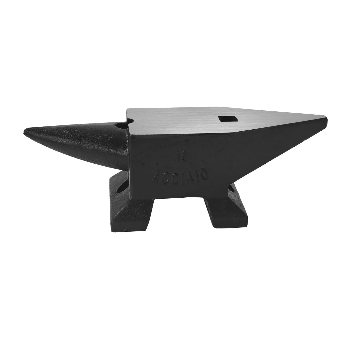 Heavy Duty Cast Steel Anvil, 22 Lbs Single Horn With Large Countertop, High Hardness For smithing by HouseOfZazla