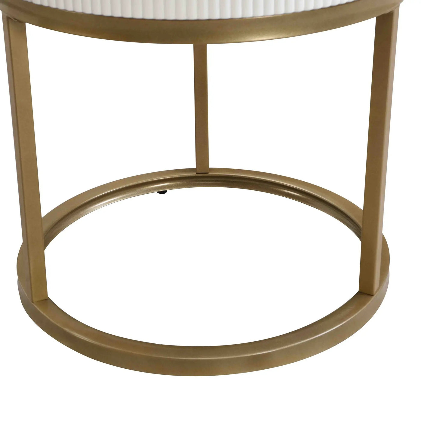 Modern Round Table With Drawers by Unique Piece Furniture
