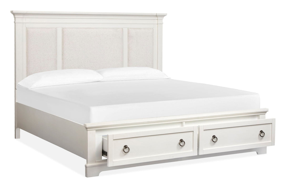 Kingston - Upholstered Panel Storage Bed, photo 5 of 7