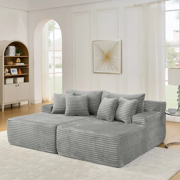Two-Seater Lazy Sofa Lounge Chair