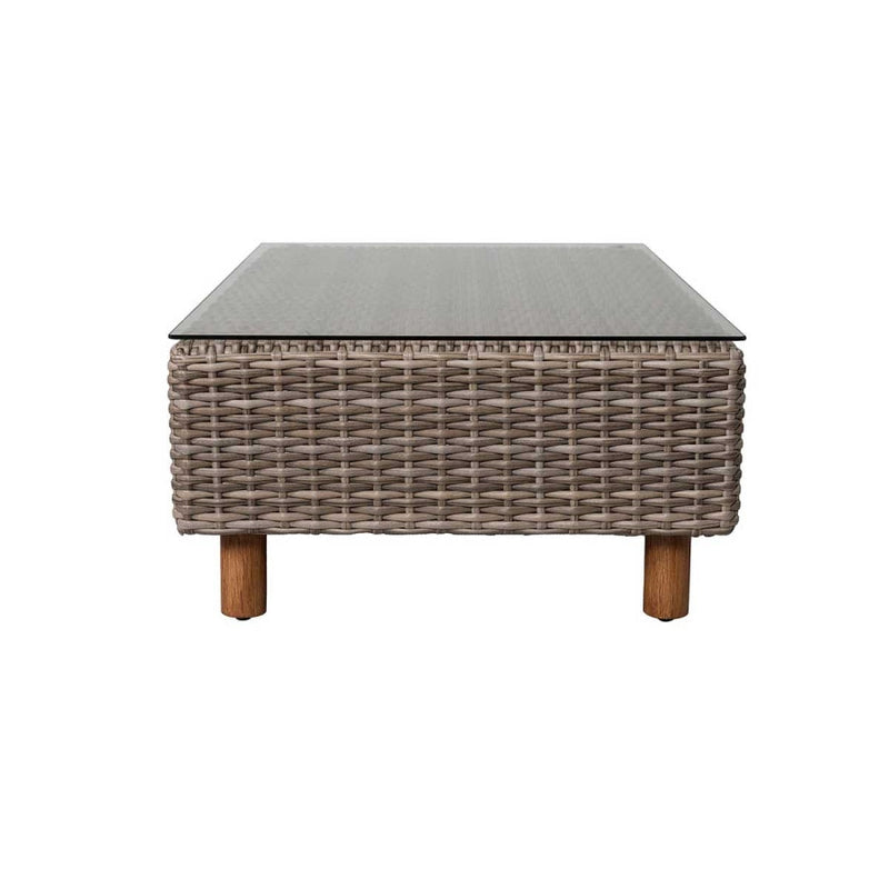 Orlando Wicker Loveseat & Coffee Table Set, photo 7 of 12