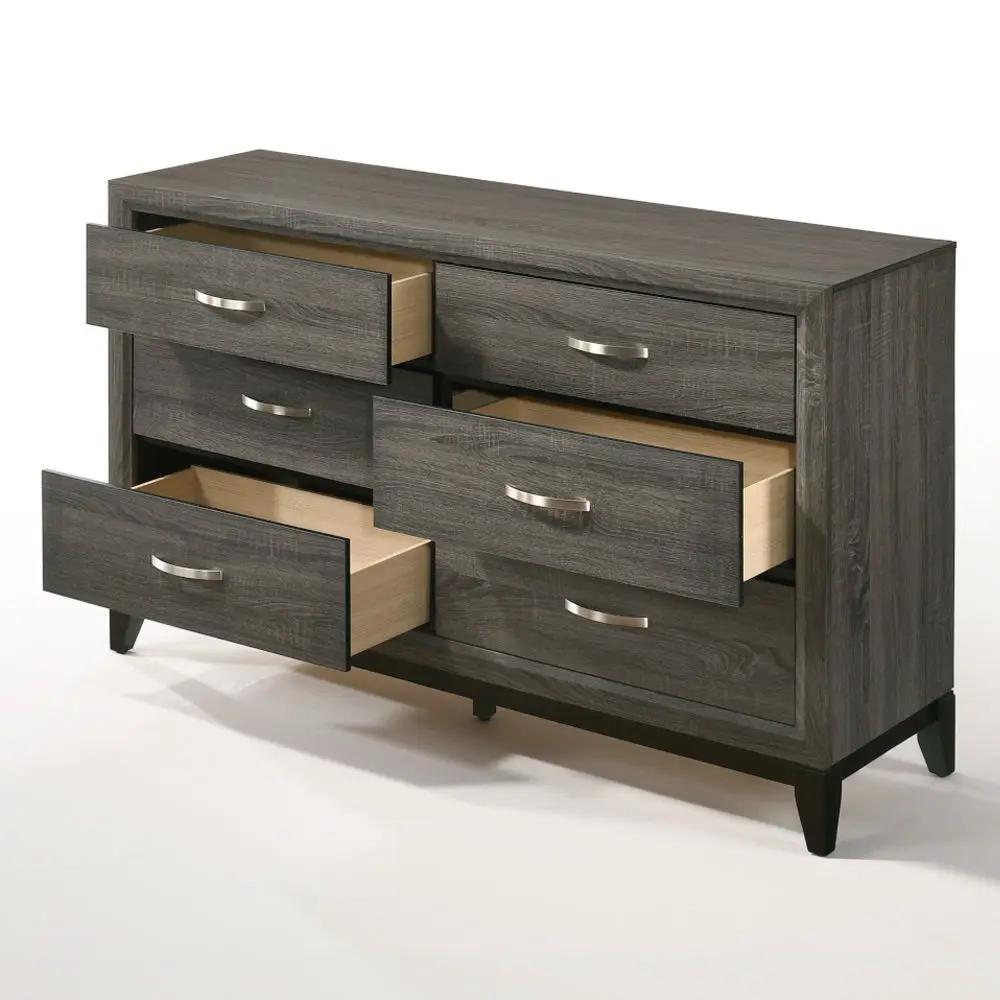 Valdemar - Dresser - Weathered Gray by Unique Piece Furniture