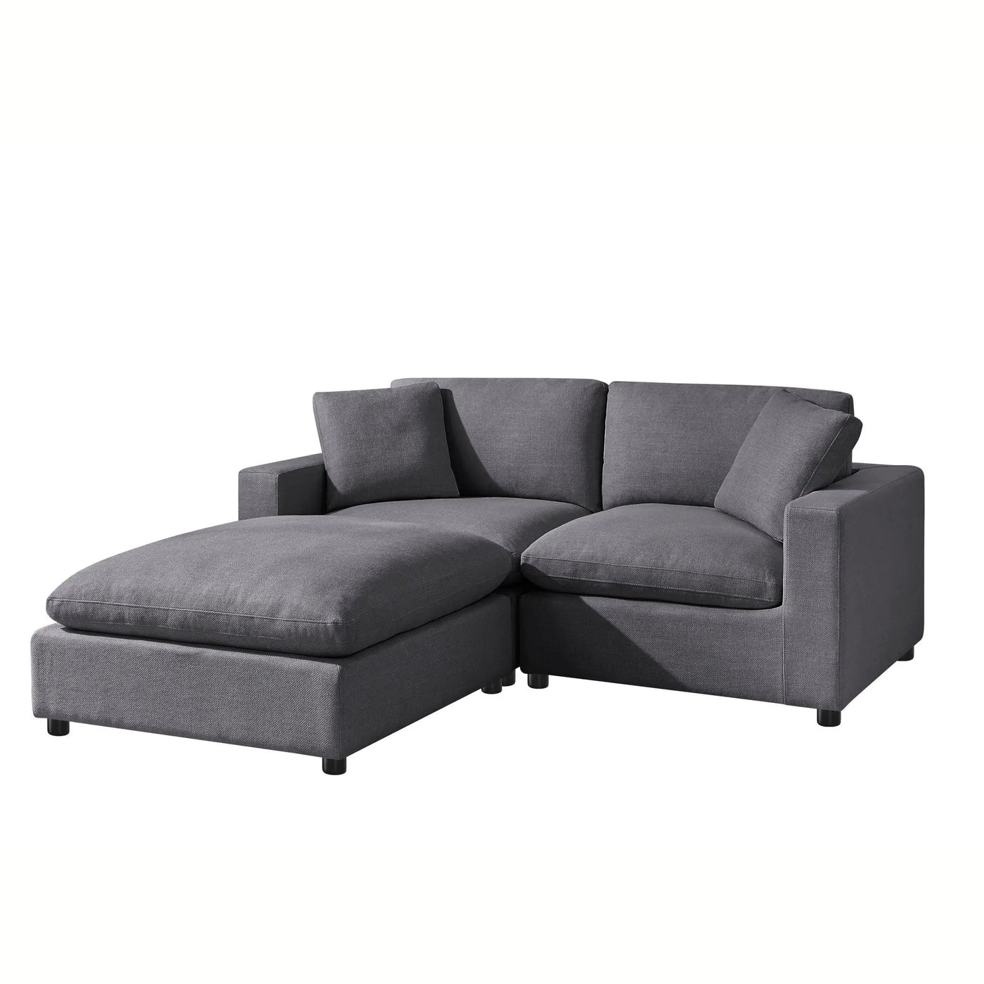 Cassandra - Sofa With Ottoman by HouseOfZazla