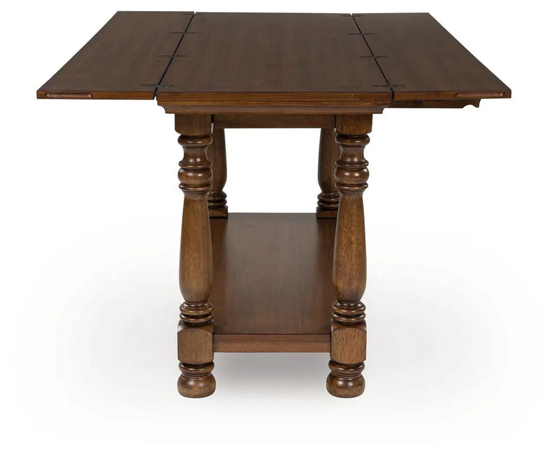 Sturlayne - Flip Top Sofa Table - Brown by Unique Piece Furniture