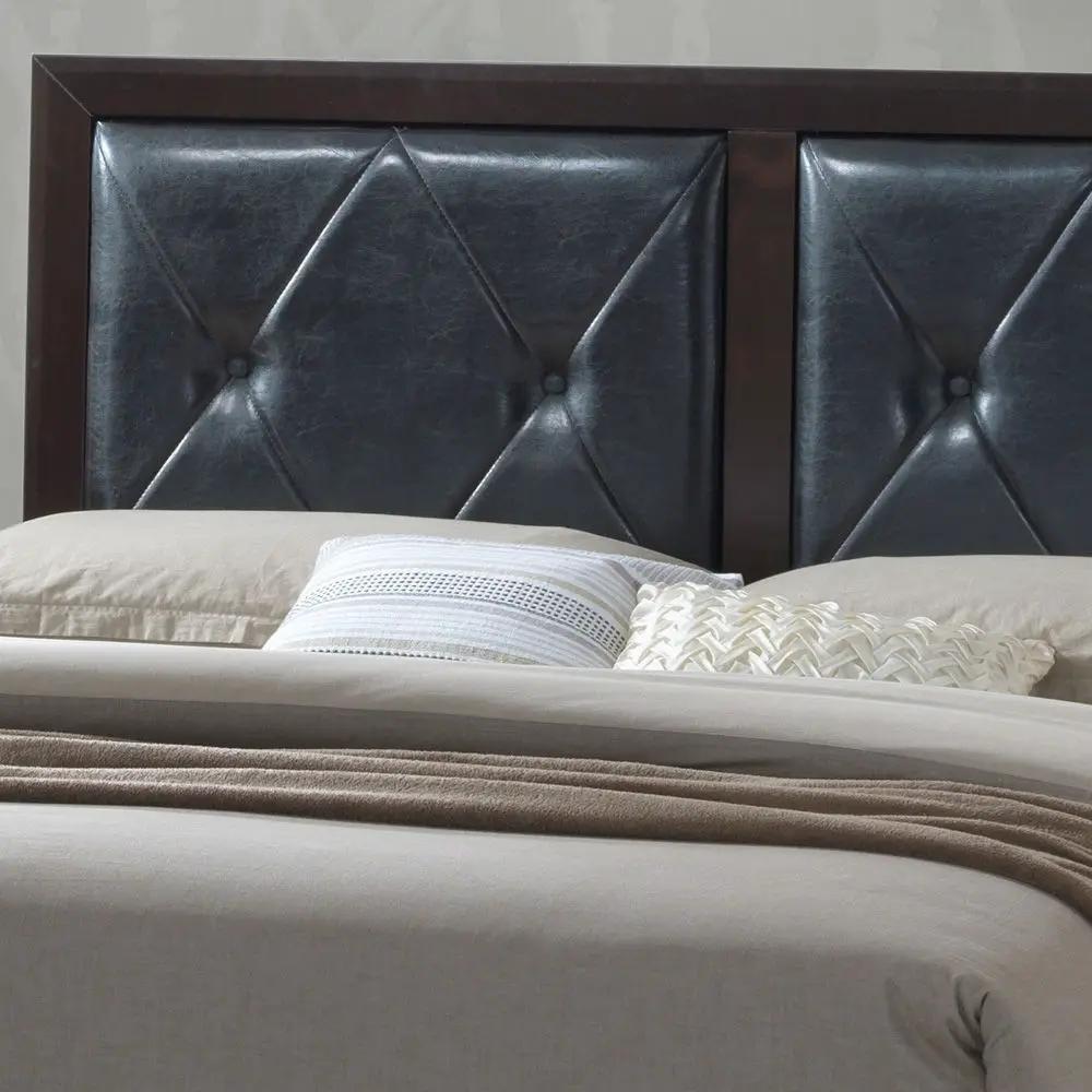 Padded Headboard Bed by HouseOfZazla