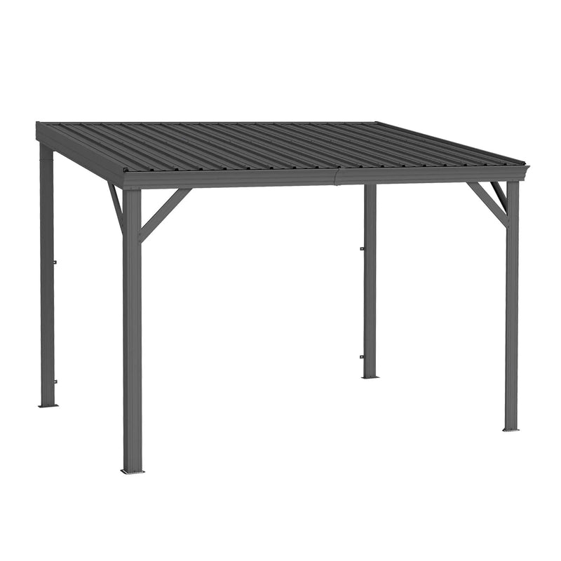 8' x 10' Lean To Gazebo with Upgraded Drainage System by HouseOfZazla