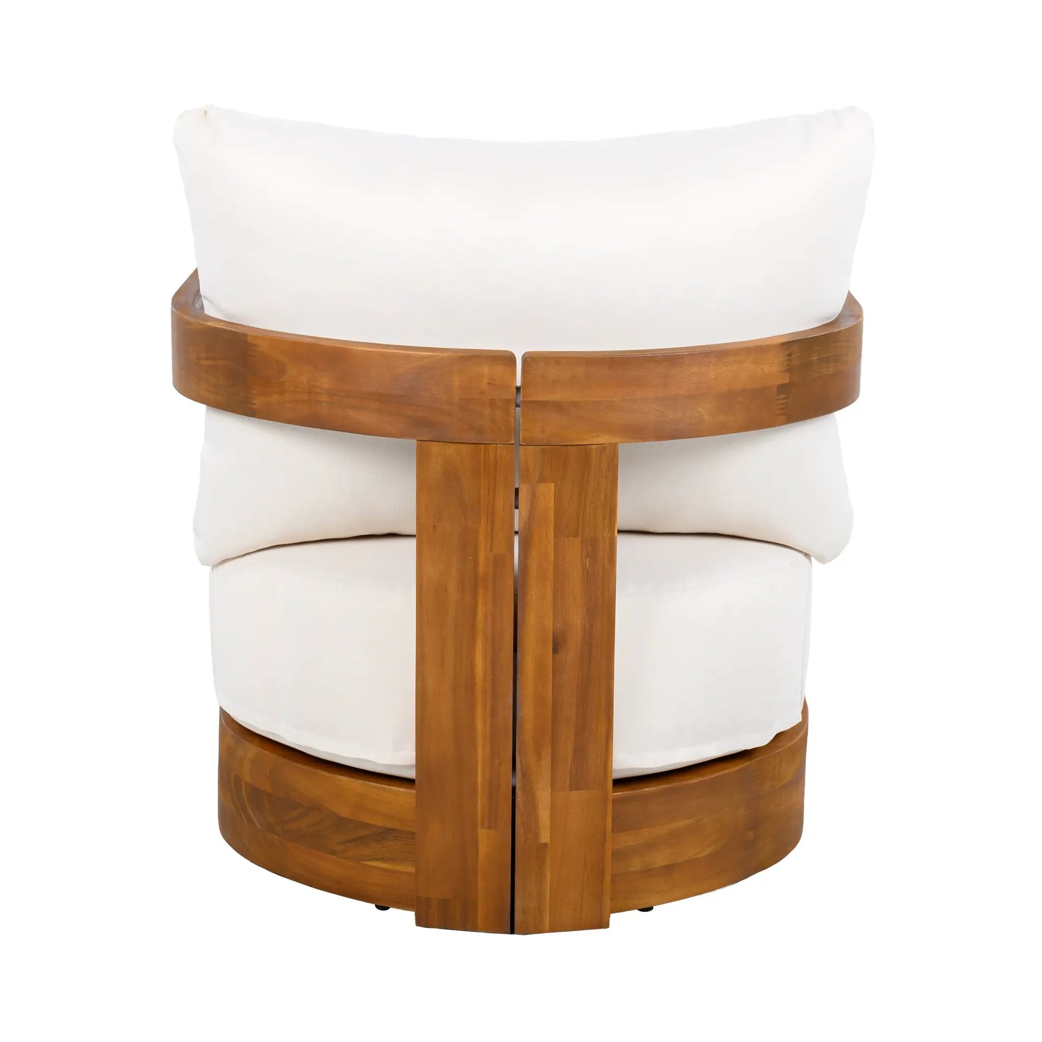 Premium Acacia Wood Outdoor Club Chair by HouseOfZazla