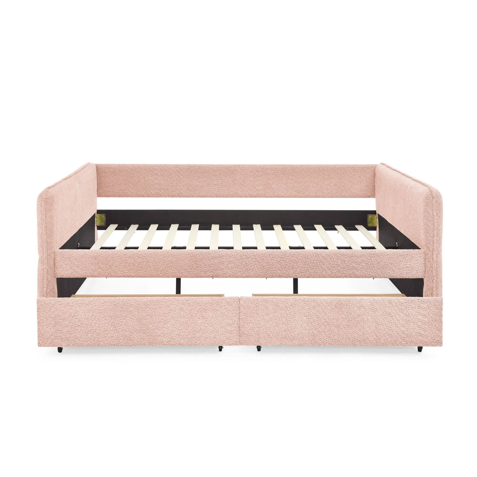 Upholstered Daybed & 2 Drawers by HouseOfZazla