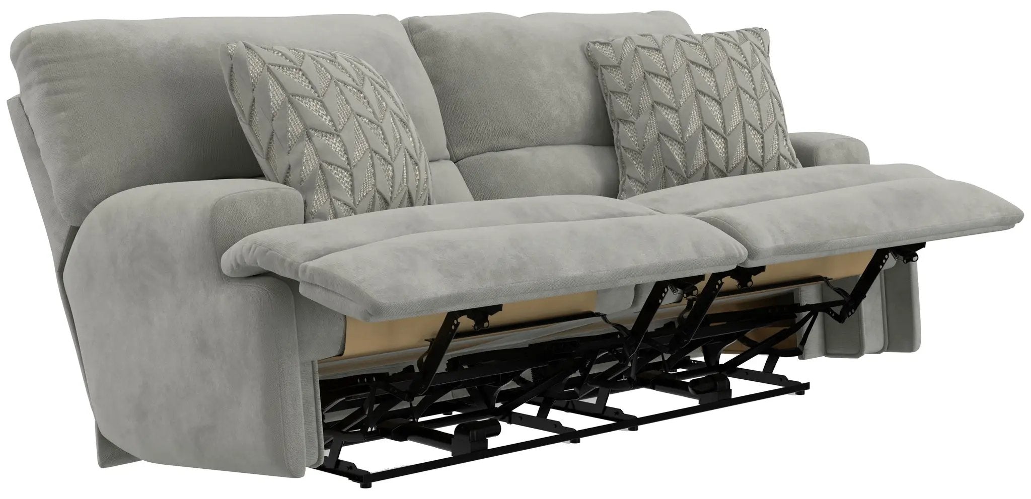 Renaldo - Power Sofa With Zero Gravity Recline - Stone by Unique Piece Furniture