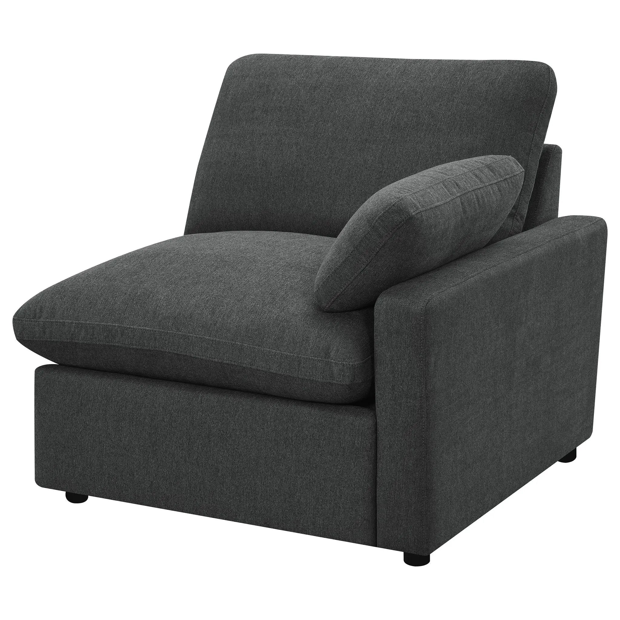 Collins Modular Power Sofa Dark Grey by Unique Piece Furniture