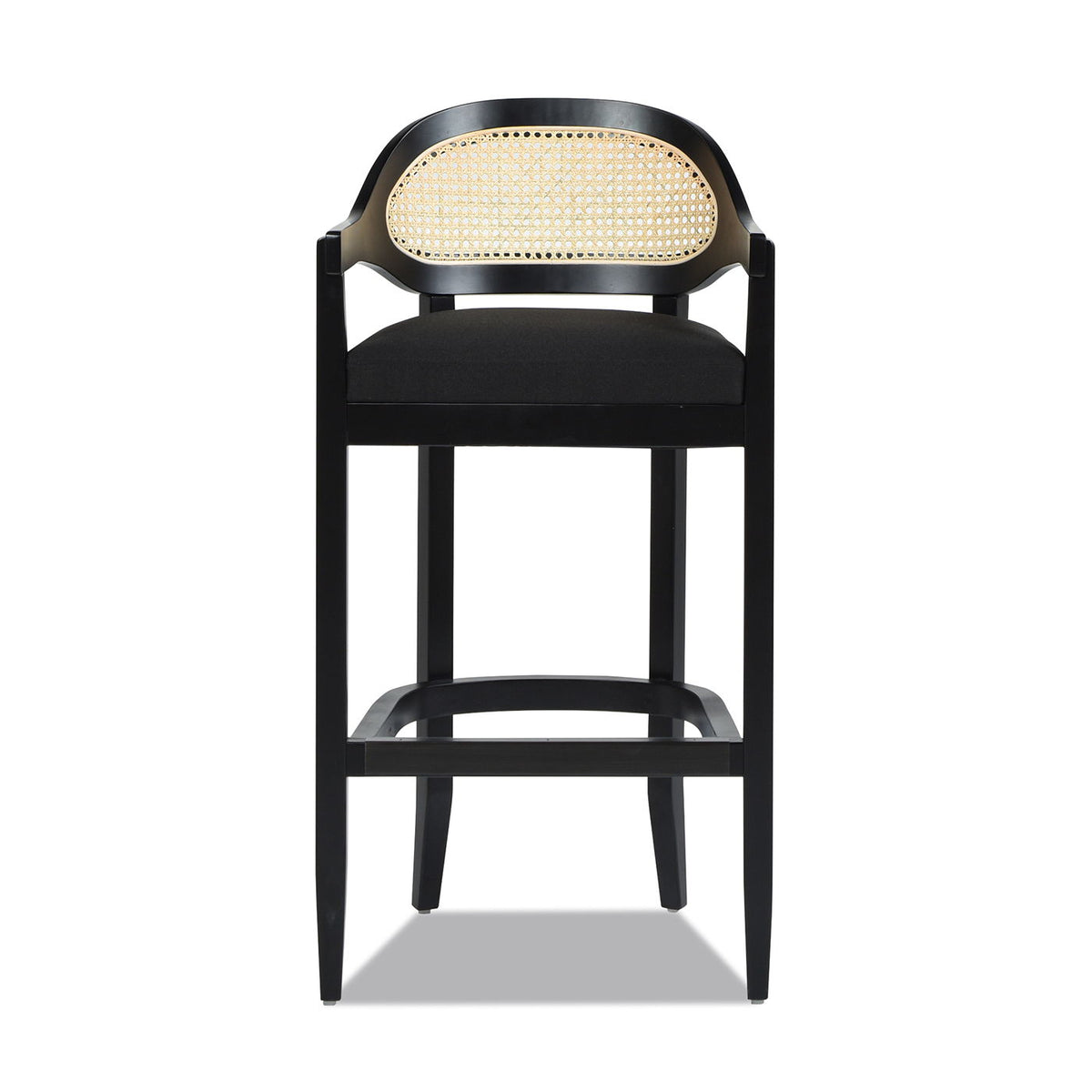 Americana - Mid-Century Modern Cane Back Counter Stool, photo 26 of 35