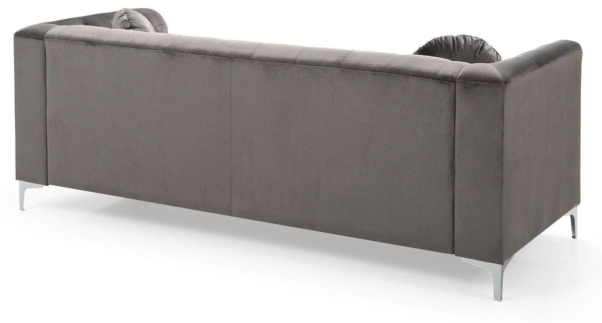 Elegant Contemporary Sofa with Nailhead Accents - Choice of Color, photo 12 of 17
