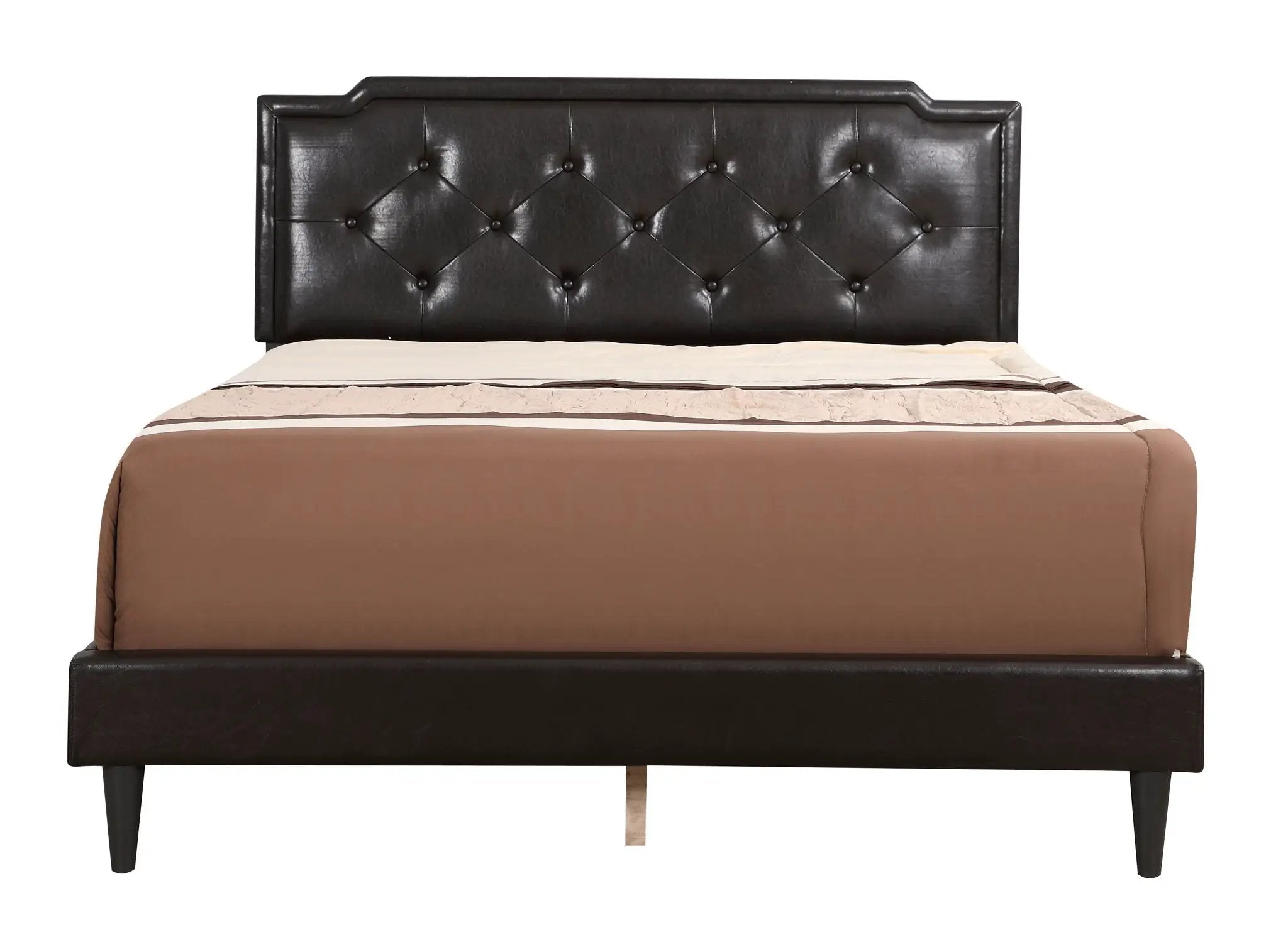 Button Tufted Bed Charming For Cozy Spaces by Unique Piece Furniture