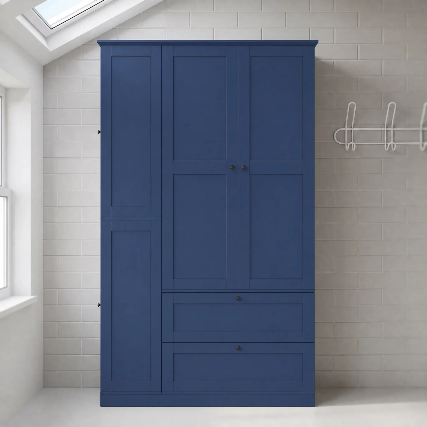 TOPMAX 73.6" Tall Farmhouse Kitchen Pantry Cabinet with 8 Shelves by HouseOfZazla