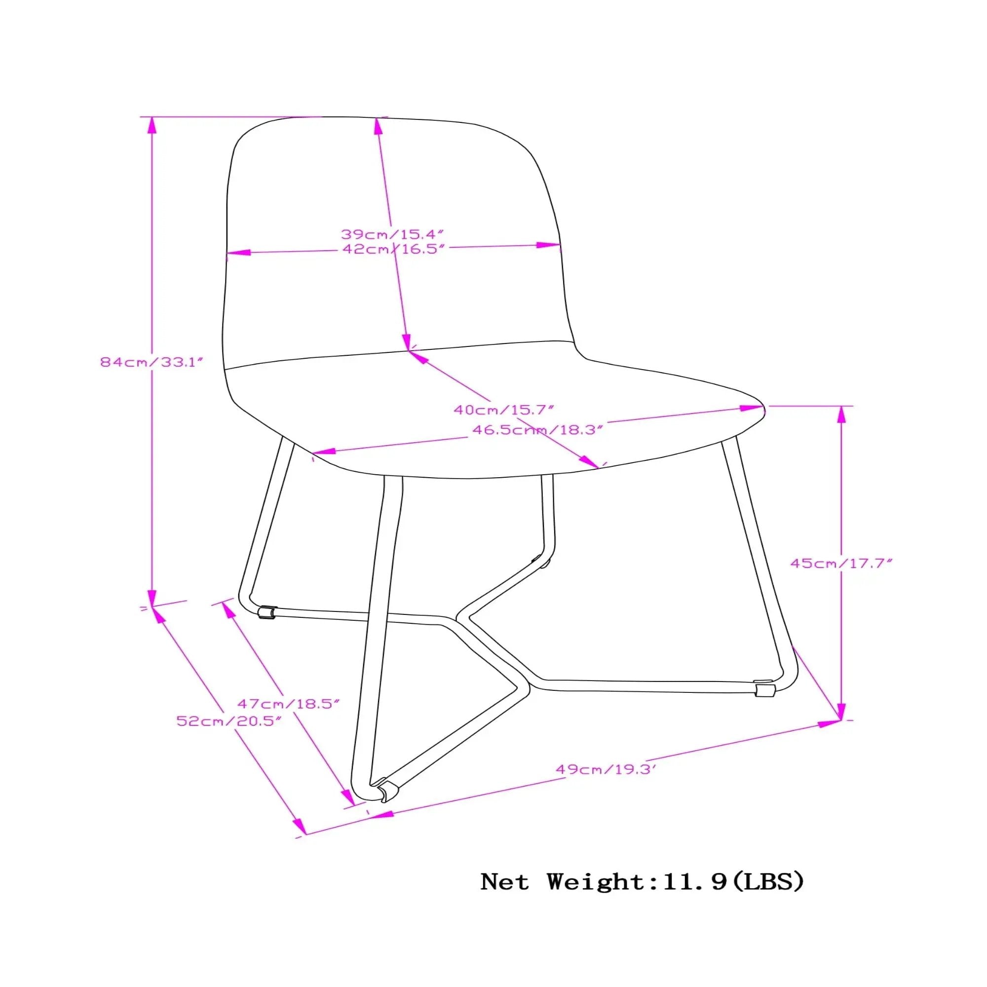 Wilcox - Dining Chair (Set of 2) - Charcoal Gray by HouseOfZazla