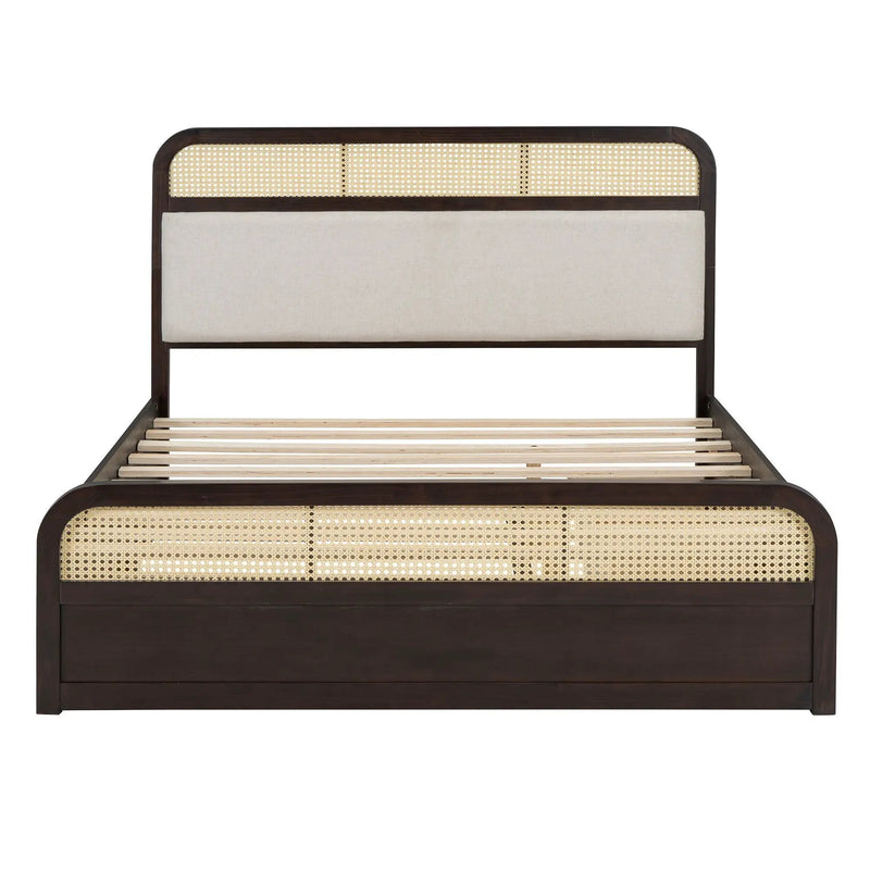 Platform Bed With Trundle And 2 Drawers by HouseOfZazla