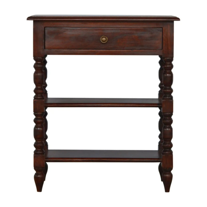 Turned Legs Side Table by HouseOfZazla