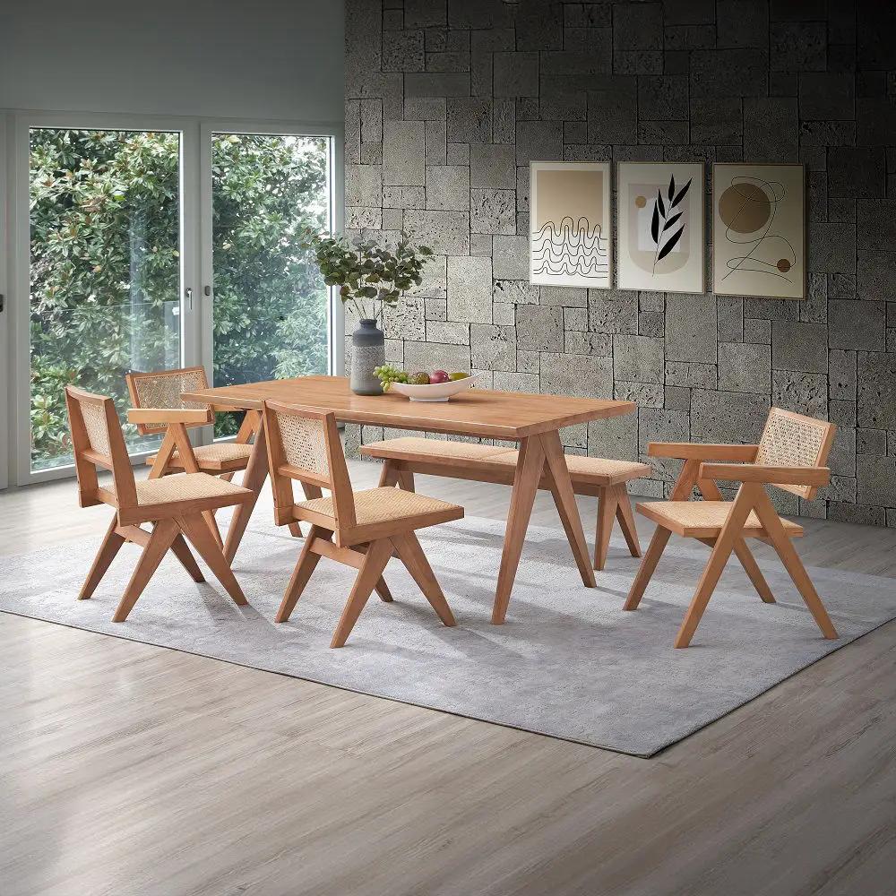 Velentina - Dining Table - Natural by Unique Piece Furniture