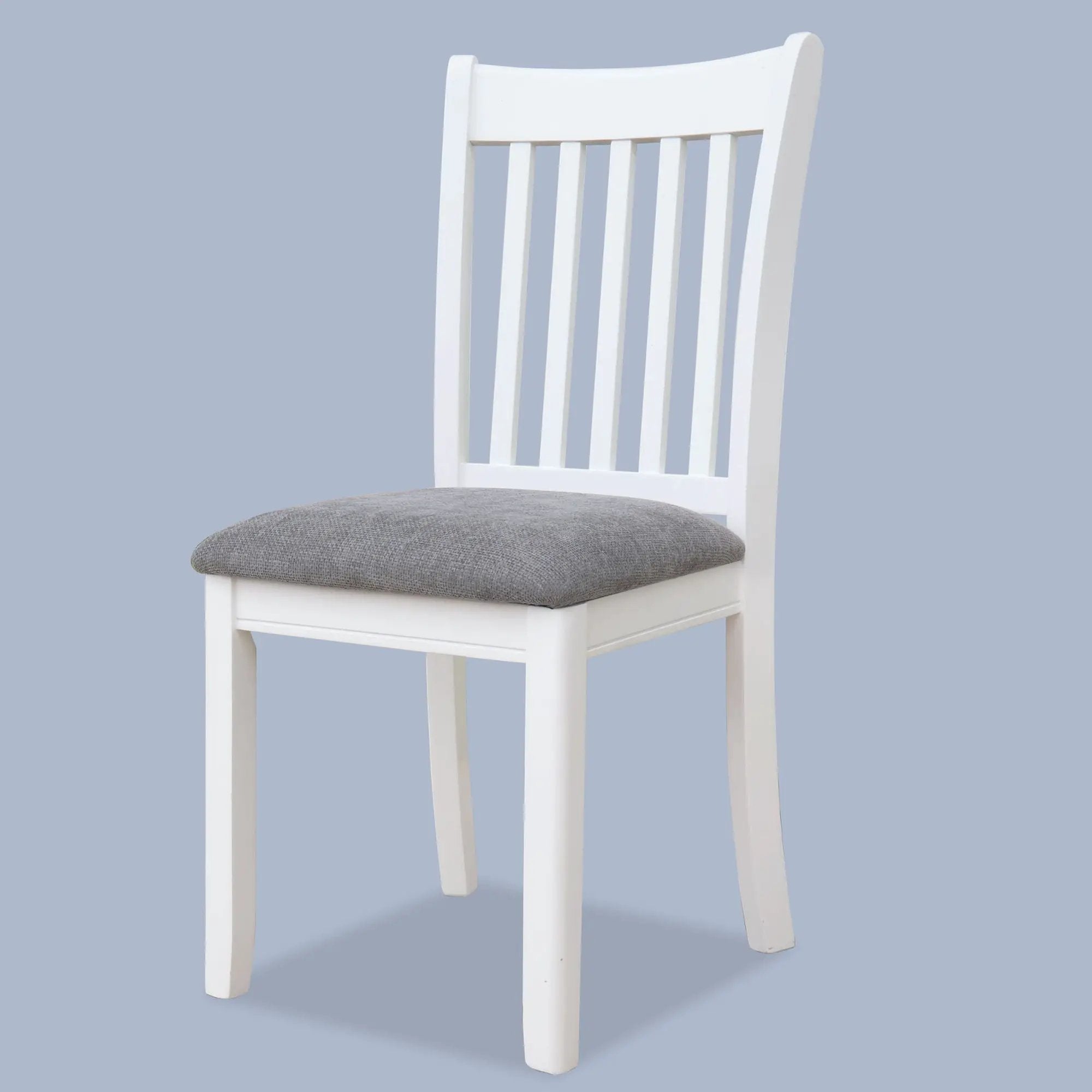 Modern Dining Chair, Wooden Back, Cushion Seats (Set of 2) by Unique Piece Furniture