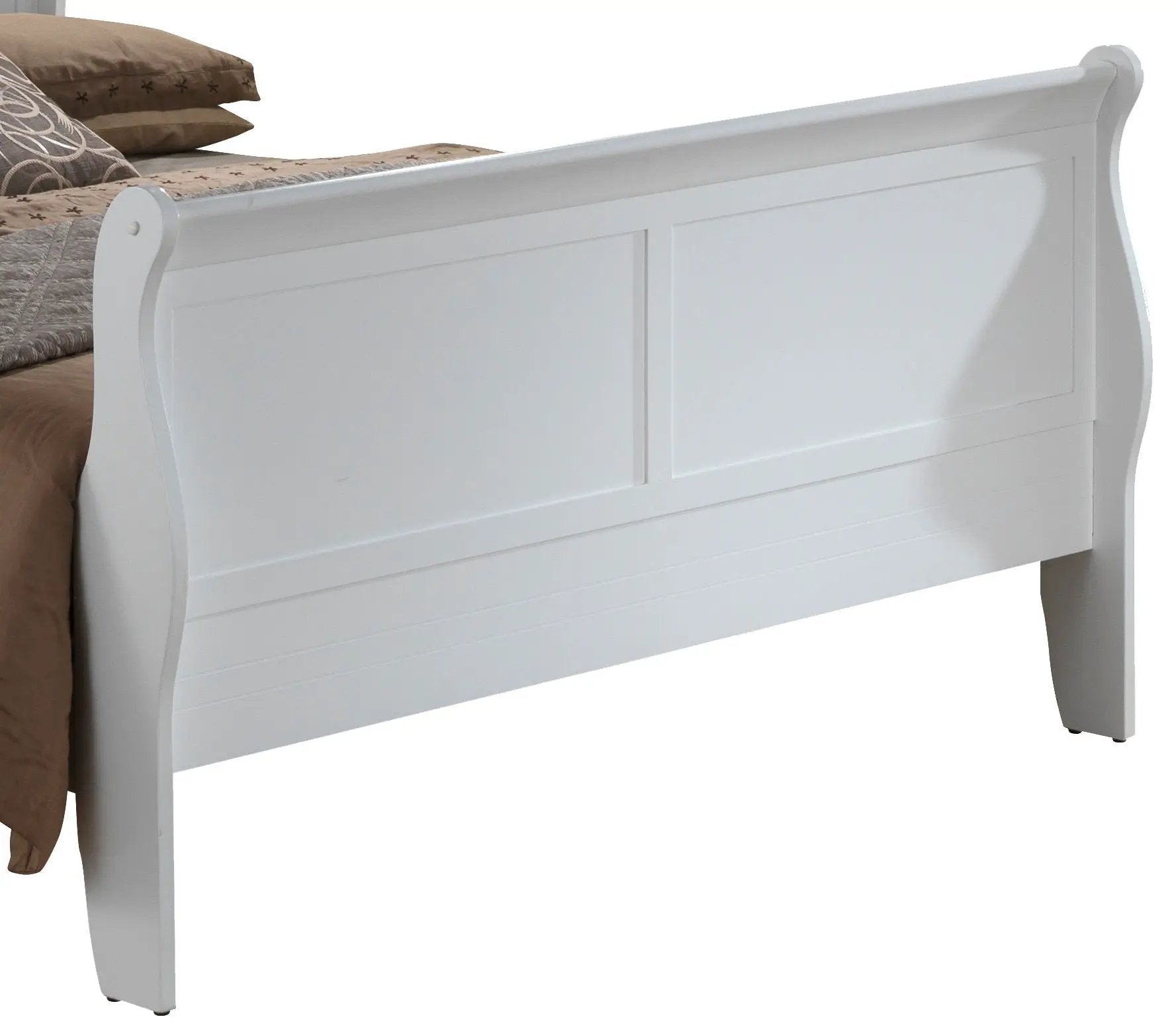 Panel Sleigh Bed by HouseOfZazla