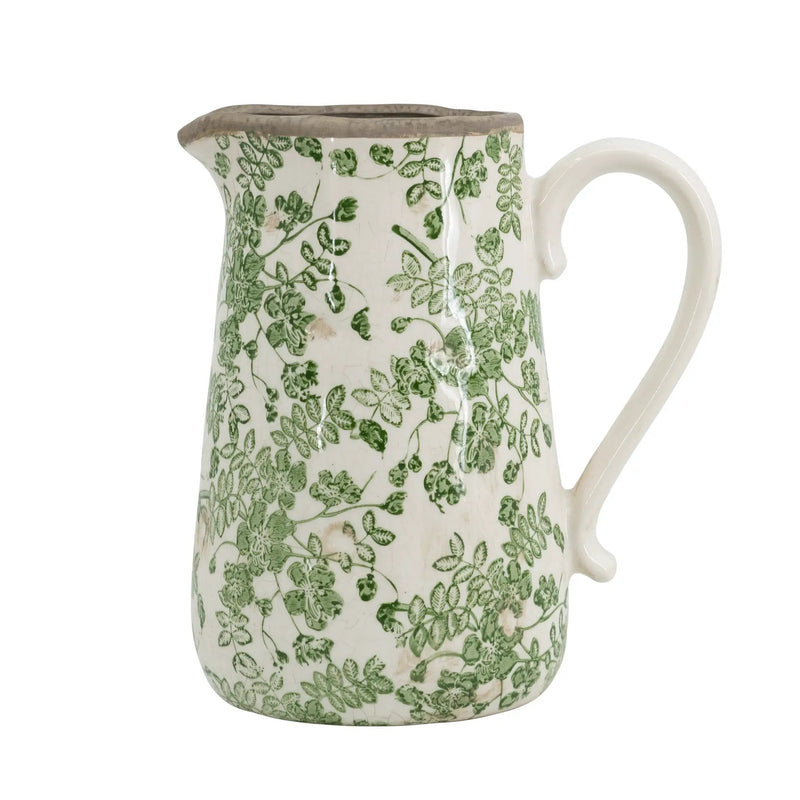 Ceramic Decorative Pitcher by HouseOfZazla