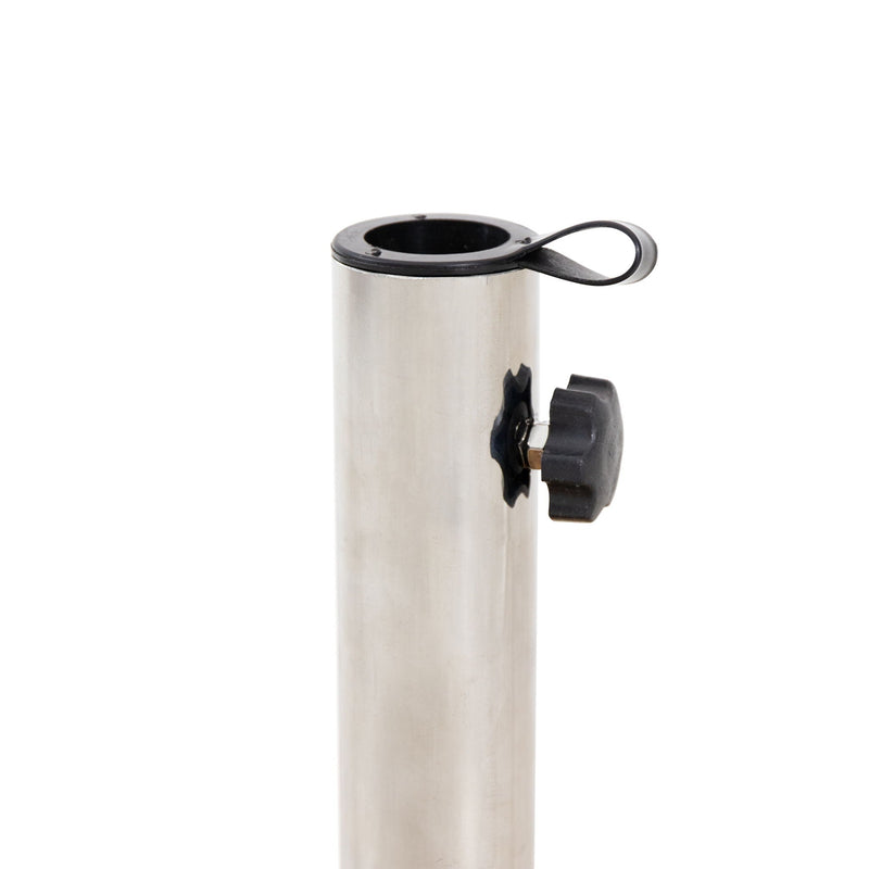 Ralph Round Umbrella Base - Teak by HouseOfZazla