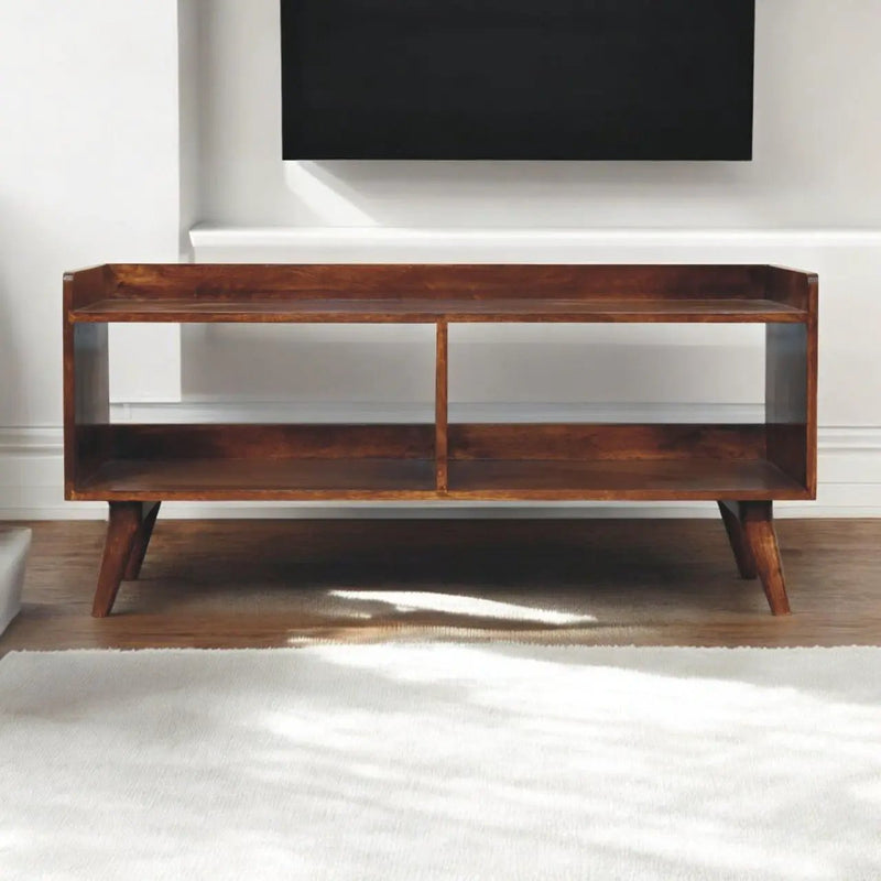 Open Top Media Unit - Brown by HouseOfZazla