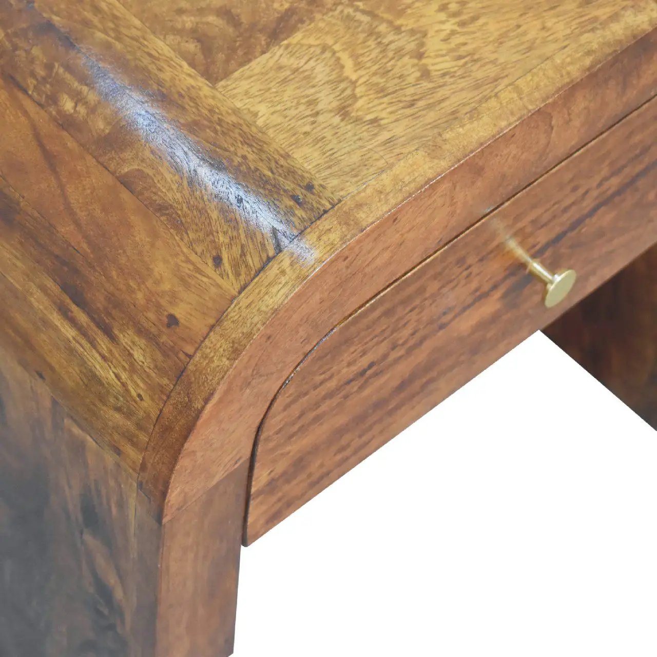 Mini Darcy - Nightstand With Curved Edges by Unique Piece Furniture