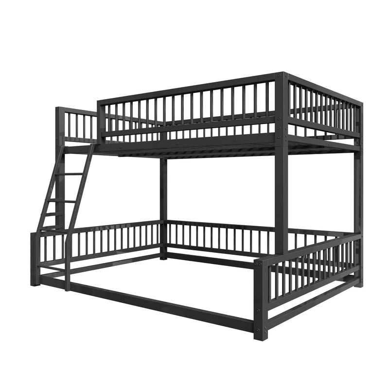 Bunk Bed With Ladder And Safety Guardrails by HouseOfZazla