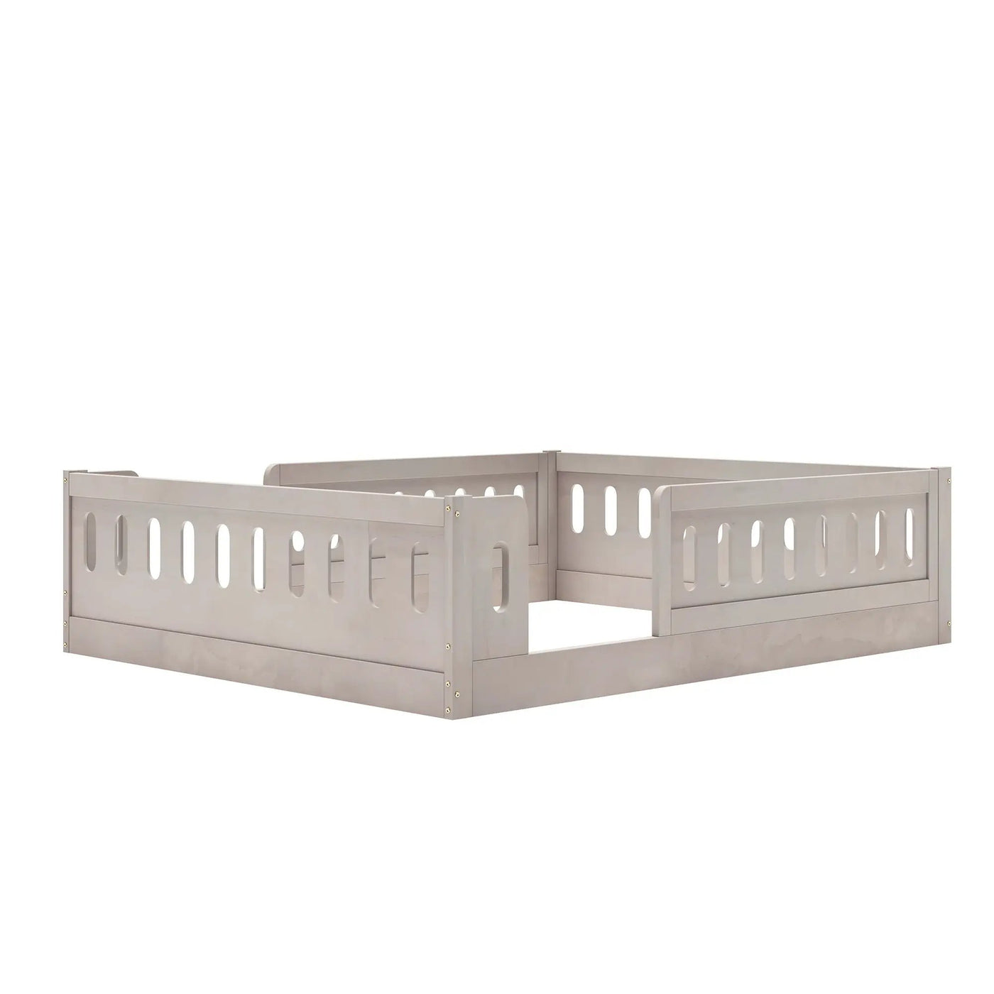 Platform Bed With Guardrail by HouseOfZazla