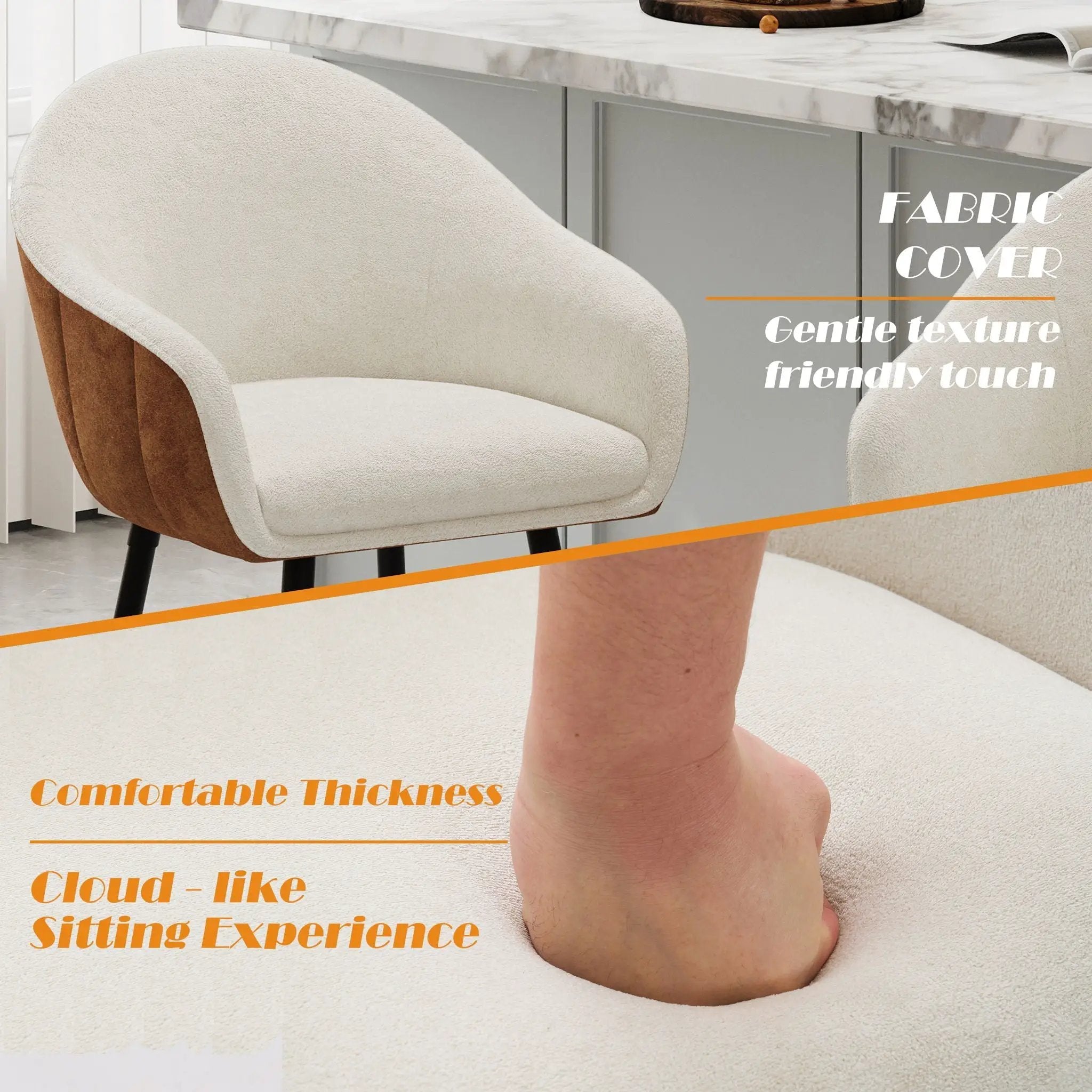 Modern Style Counter Height Bar Stools by HouseOfZazla