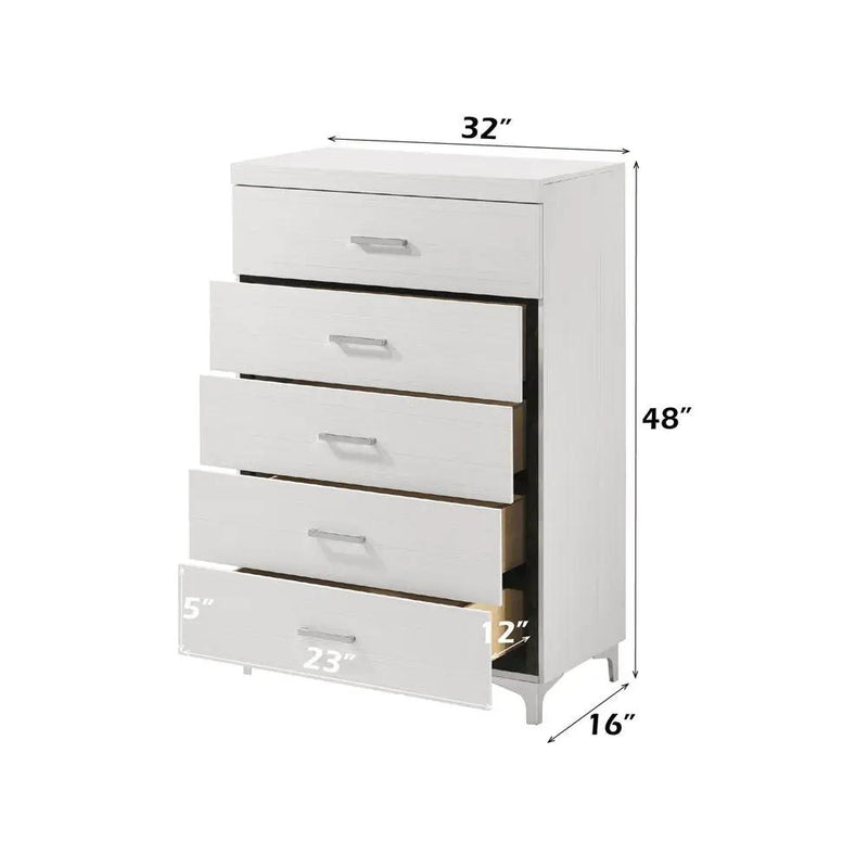 Casilda - Chest - White by Unique Piece Furniture