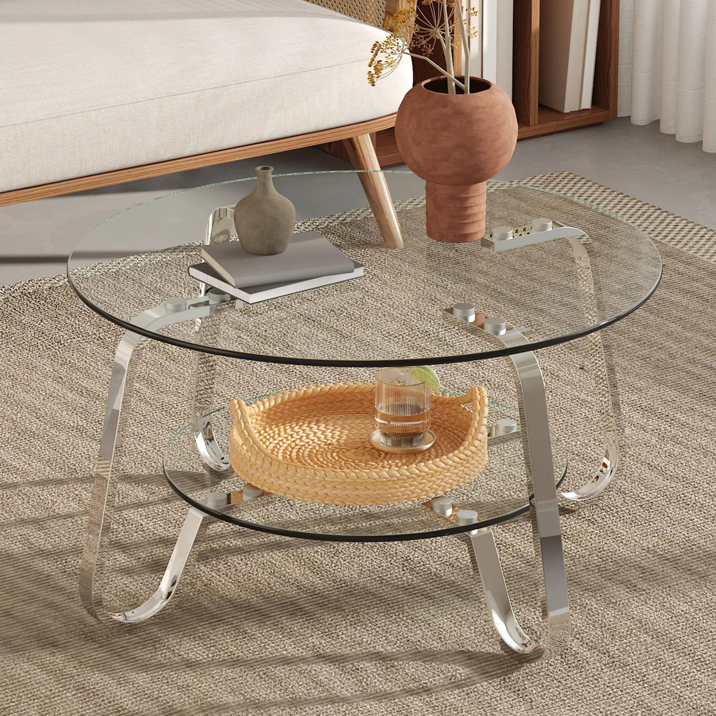 Double Layer Coffee Table by HouseOfZazla