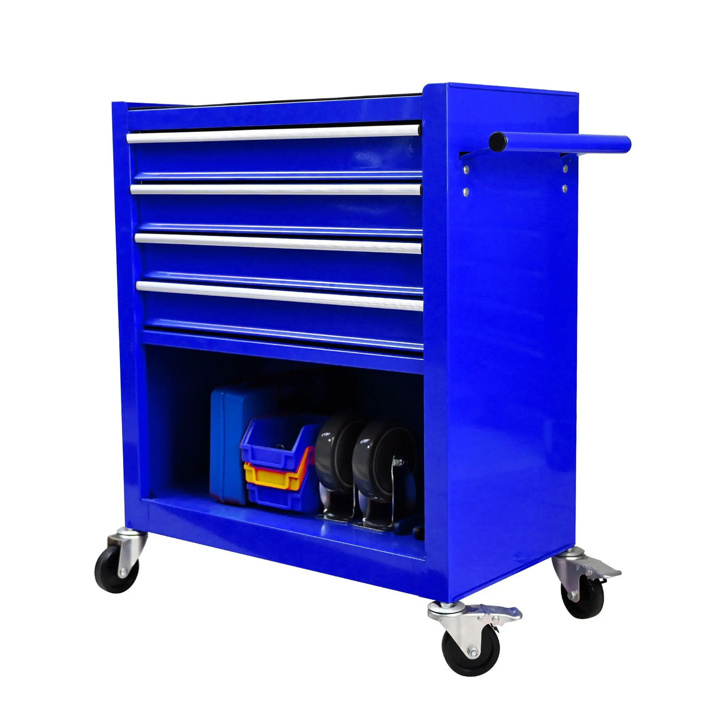 4 Drawers Multifunctional Tool Cart With Wheels by HouseOfZazla